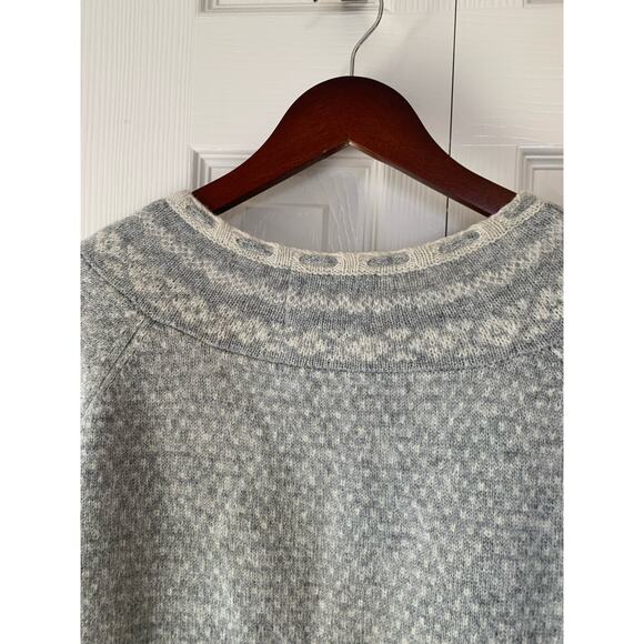 Woolrich scoop neck sweater lambs wool blend size large - Picture 4 of 8